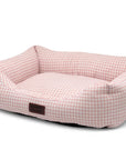 Cama para perros Vichy rosa